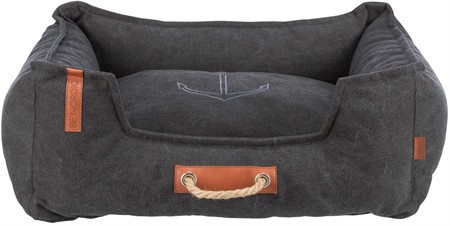 BE NORDIC Föhr bädd, rektangulär, 60 × 50 cm, svart