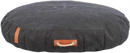 (BV)BE NORDIC Föhr dyna, oval, 80 × 60 cm, svart