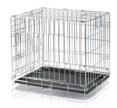 Stålbur 2-D, S: 64×h54×48 cm. Galv. metal