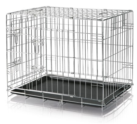 Stålbur 2-D, M: 78×h62×55 cm. Galv. metal