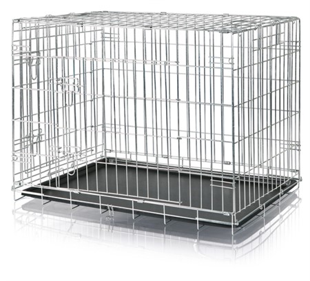Stålbur 2-D, M-L: 93×h69×62 cm. Galv. metal