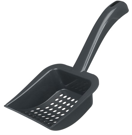 Kattspade för kristallsand, kraftig 28cm, L