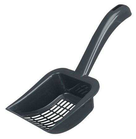 Kattspade för kristallsand, kraftig 28cm, L, bl. färger