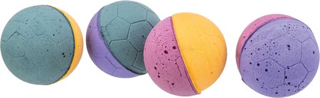 Soft balls, foamgummi, ø 4.3 cm, 4-pack