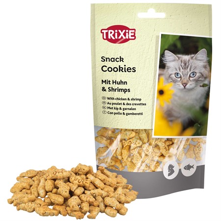 Cookies med kyckling & räkor, 50 g