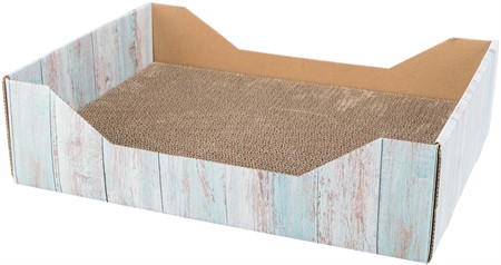 Klösbädd/låda, wellpapp, Catnip, 45 × 12 × 33 cm