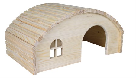 Trähus, 42 x 20 x 25 cm