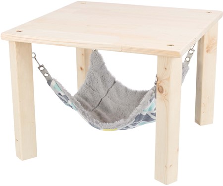Sunny skydd/plattform med hammock, 37 × 29 × 37 cm