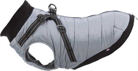 Pontis täcke med sele, XXS: 24 cm, grå