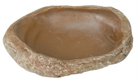 Vattenskål/matskål reptil, 15 × 3.5 × 12 cm
