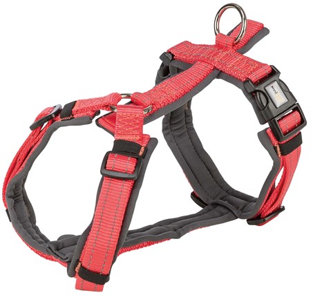 JP, Spårsele, vadderad, S-M: 44-53 cm/20 mm, salmon/grafit