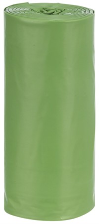 JP, Bajspåsar, compostable, 4 rullar med 10 påsar, ljustgrön