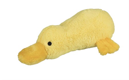 JP, Anka, plysch, 38 cm, gul