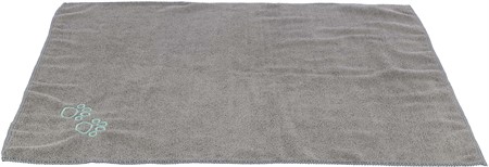 JP, Handduk, microfiber, 50 × 60 cm, grå