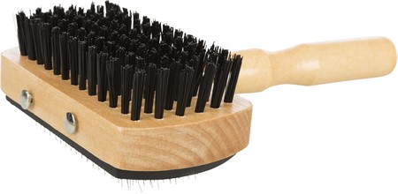 JP, Borste, plast/nylon & metallpiggar, 10 × 18 cm