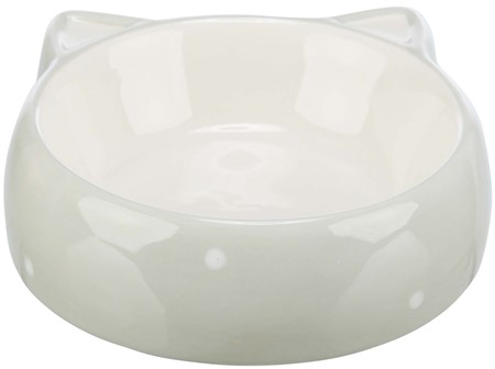 JP, Keramikskål cat face, 12 cm, orange