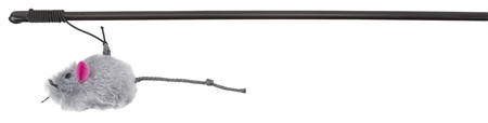 JP, Kattvippa mus, plast/plysch, catnip, 50 cm