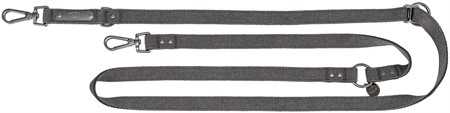 (BV)Citystyle multikoppel, S-M: 2.00 m/13 mm, svart