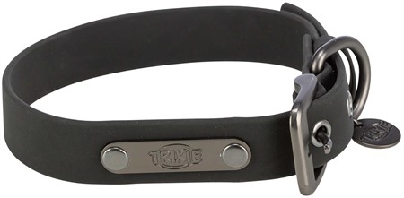 (BV)Citystyle halsband, XS-S: 25-32 cm/20 mm, svart