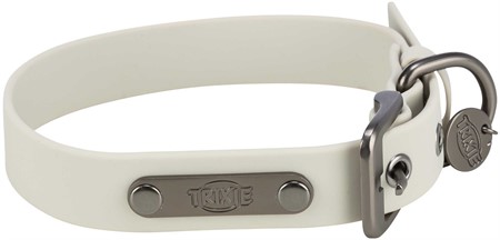 (BV)Citystyle halsband, XS-S: 25-32 cm/20 mm, ljusgrå