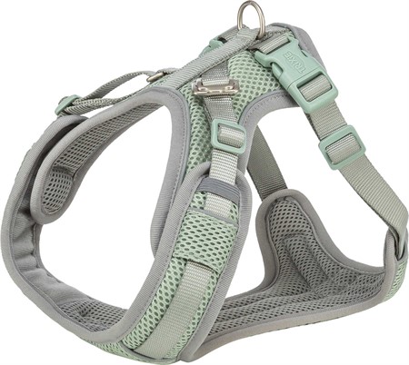 Premium FlexMesh sele, bred, XS-S: 40-57 cm/15 mm, sage