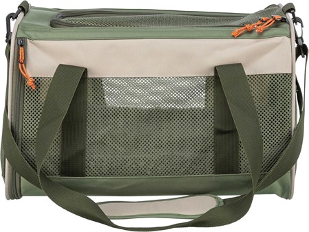 Marlon väska, 27 × 27 × 43 cm, beige/olivgrön