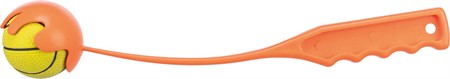 Bollslunga 30 cm med boll ø 6 cm, Flytande, orange/lime