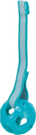 Honeycomb boll på rep, TPR/polyester/gummi, ø 6 × 23 cm