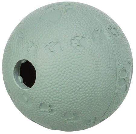 Snacksboll, naturgummi, labyrint, ø 6 cm, grön