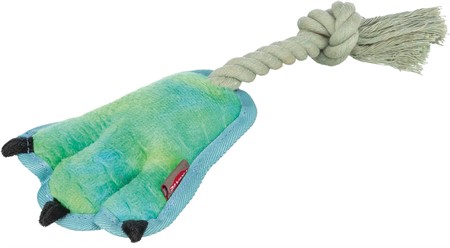 Djurtass på rep, plysch, 22 cm