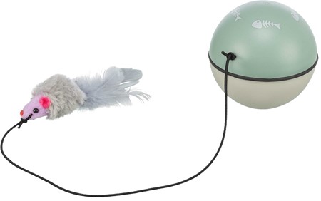 Kattleksak Turbinioboll med mus 9 cm
