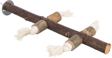 NL pinne med rep, 25 cm/ø 25 mm