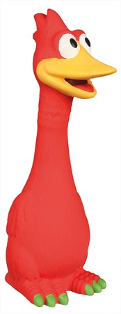 Fågel, 20 cm, röd