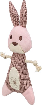 Kanin, tyg/plysch, 24 cm