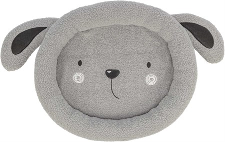 Junior hundbädd, 50 × 40 cm, grå