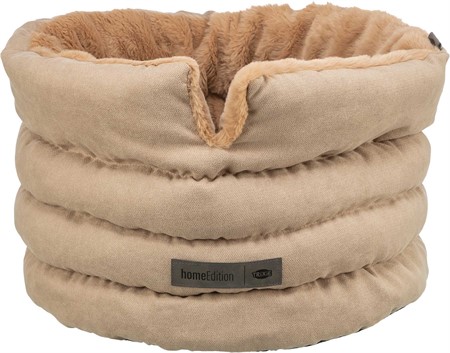 Liano Soft bädd, rund, ø 45 cm, sand/brun
