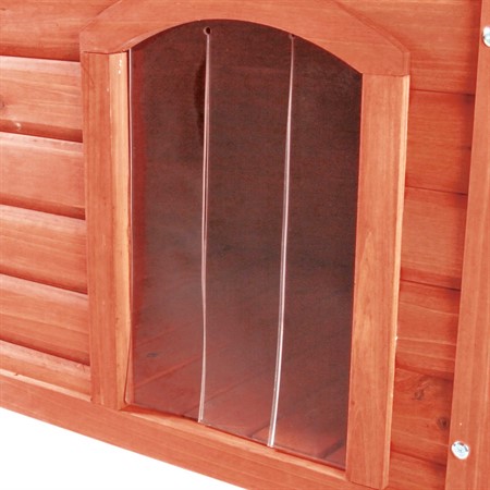 (BV)Plastdörr för hundkoja # 39551, 22 × 35 cm