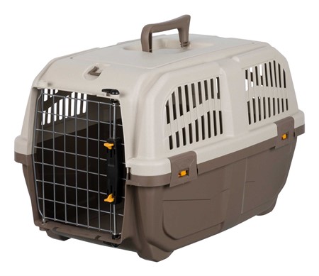 Transportbur Skudo 2, XS-S: 35×h36×55 cm, taupe/sand