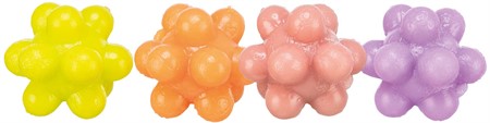 Kattleksak Knoppboll 4-pack 3,3 cm