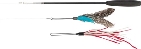 JP, Kattvippa, teleskopisk, med 2 leksaker, glasfiber, 40-98 cm