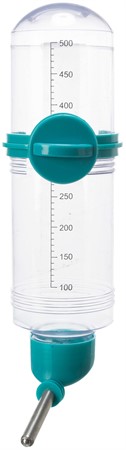 Vattenflaska i plast med skruvfäste, 500 ml