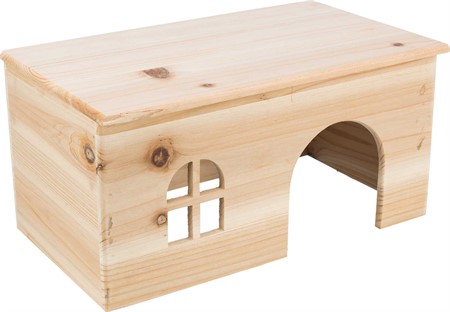 Trähus, 40 x 20 x 23 cm