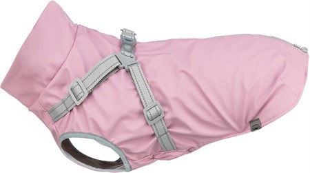 Pontis regntäcke med sele, XXS: 24 cm, rosa