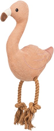 JP, Flamingo, med rep, plysch, 40 cm