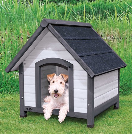 (BV)Natura hundkoja sadeltak, S-M: 71 × 77 × 76 cm, grå