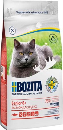 Bozita GF Senior 8+ Salmon 10 kg