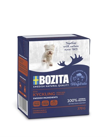 Bozita tetra bitar i gelé kyckling 370 g