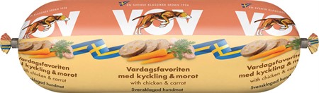 VOV Vardagsfavorit med kyckling & morot 550 g