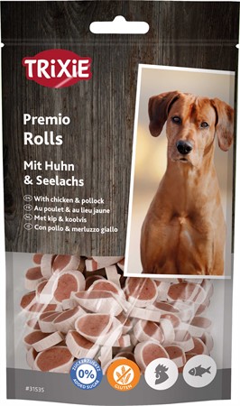 PREMIO Fish Chicken Rolls, 75 g