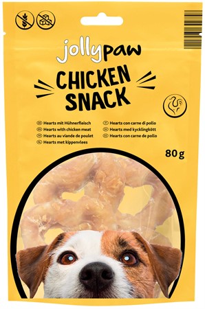 JP, Tugghjärta med kyckling, 6 cm, 2 st./80 g
